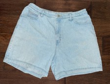 Lee Riders Mom Shorts Vintage 90s 80s Womens Medium Wash Size 18 High Waist