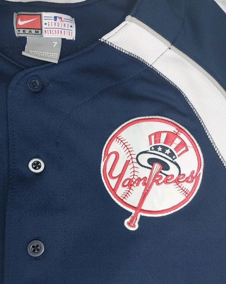 Conjunto de beisebol Nike Derek Jeter Kids New York Yankees MLB tamanho 7 - Imagem 3 de 4