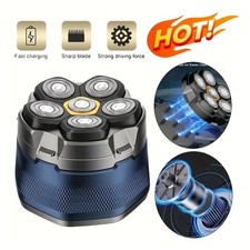 Rasoio Testa Calva Uomo Professionale Ricaricabile，Magnetiche Impermeabile