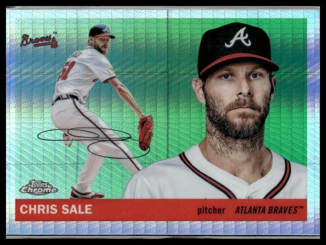 2025 Topps Chrome Platinum #49 Chris Sale Prism Refractors