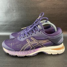 Asics Gel-Kayano 25 Womens 6.5 Purple Running Comfort Cross Trainer Gym Shoes