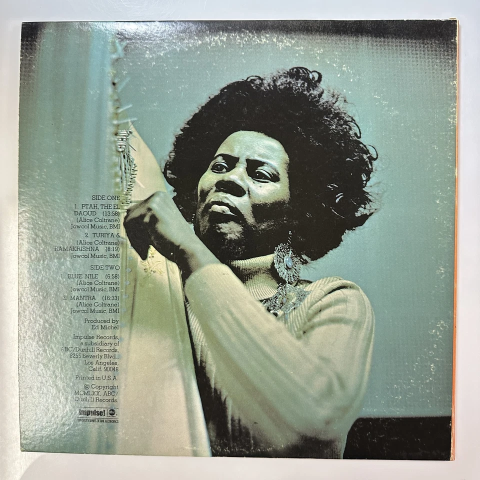 Ptah The El Daoud Record Vinyl Alice Coltrane Impulse AS-9196 - Image 2 of 4