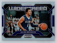 2024 Panini Prizm Draft Picks #9 Jalen Brunson Widescreen Prizms Silver