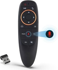 Voice Remote Control, G10 Air Mouse 2.4G Mini Wireless Keyboard for Android TV B