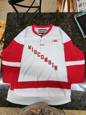 Youth Wisconsin Badger Reebok hockey jerseys. Brand new with tags. Size S/M
