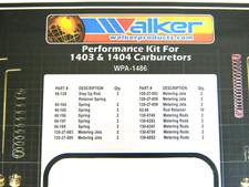Edelbrock Carter Afb High Performance Carburetor Jet Master Tuning Kit 46 Pieces