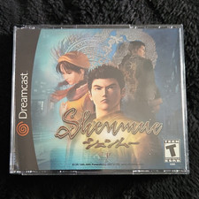 SEGA Shenmue Sega Dreamcast (2000) NTSC-U/C T Manual Passport Discs 1-3
