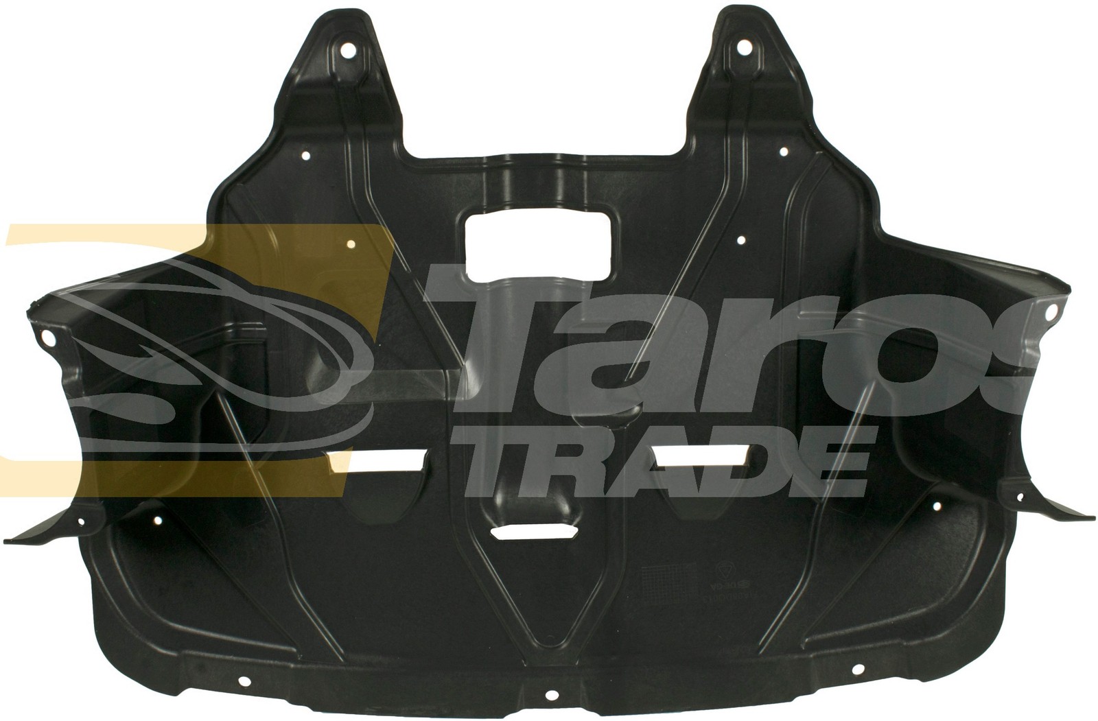 Cache sous le moteur Fiat Doblo carter protection plastique 2001-2010