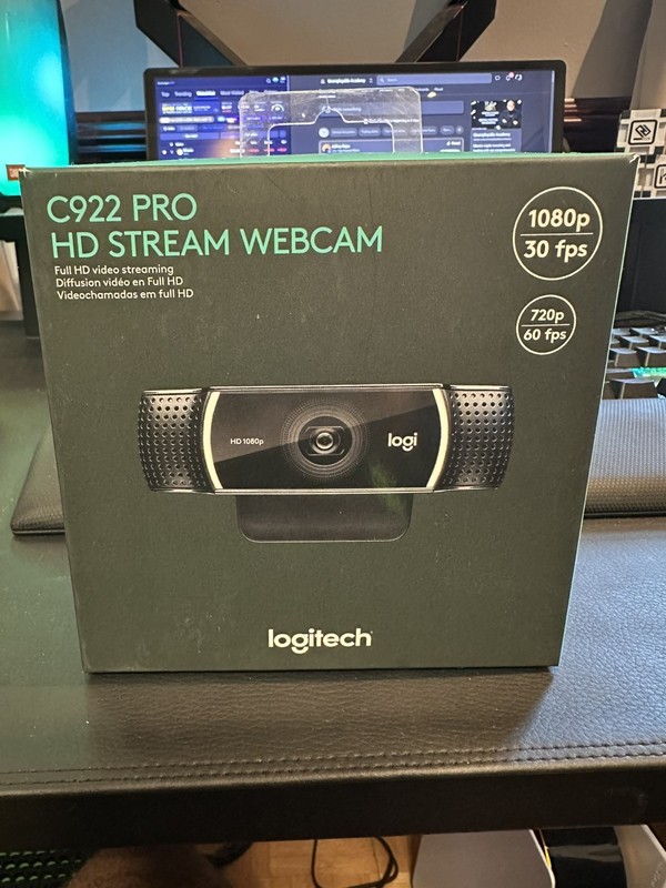Logitech C922 Pro Stream Web Camera (960-001087)