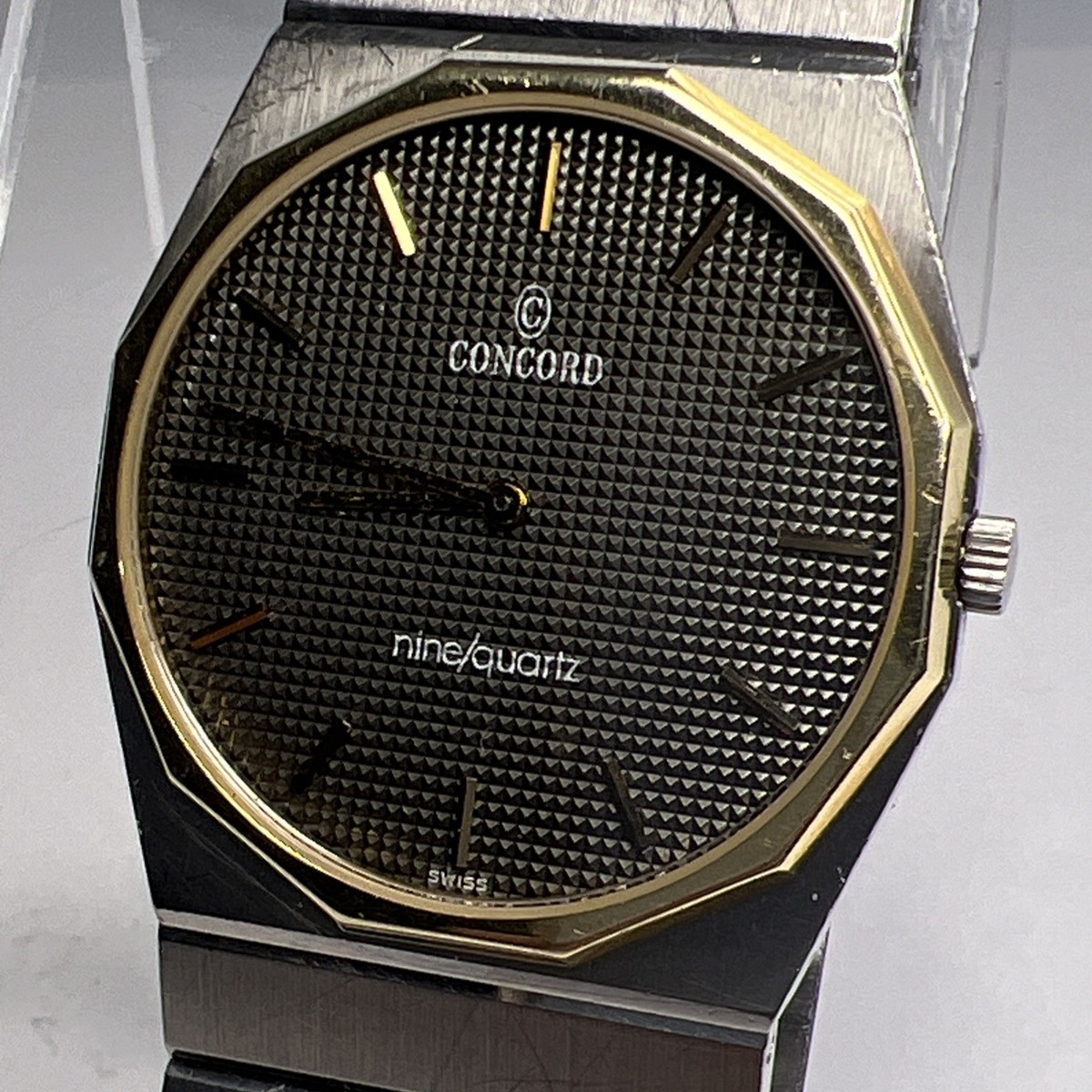 Concord Mariner SG 15 81 115 V13 31mm Steel & Gold Bezel Mens Nine