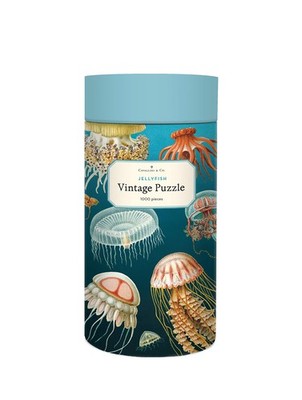 Cavallini Papers & Co. Jelly Fish Puzzle, 1000 Teile, Mehrfarbig