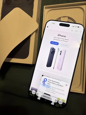 Apple iPhone 17 Pro Max - 256 GB - Deep Blue (Unlocked) for sale