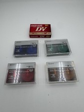 Lot Sony DVM60PRR Premium MiniDV 60min LP: 90 Digital Video Cassette