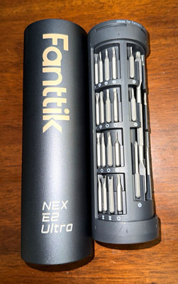 Fanttik NEX E2 Ultra Electric Precision Screwdriver Bit Set w/ Case Bit Holder