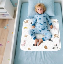 Potty Training Pee Pads for Kids 2 Packs 36" x 36"Waterproof Bed Pads 5 Layer...