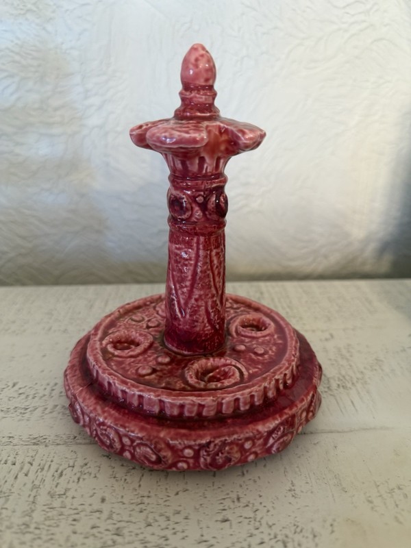 National Potteries Co Cleveland Toothbrush Holder. C-7036. Vintage. New.