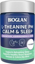 Bioglan L-Theanine PM Calm  Sleep 50 Tabs x 3 Pack