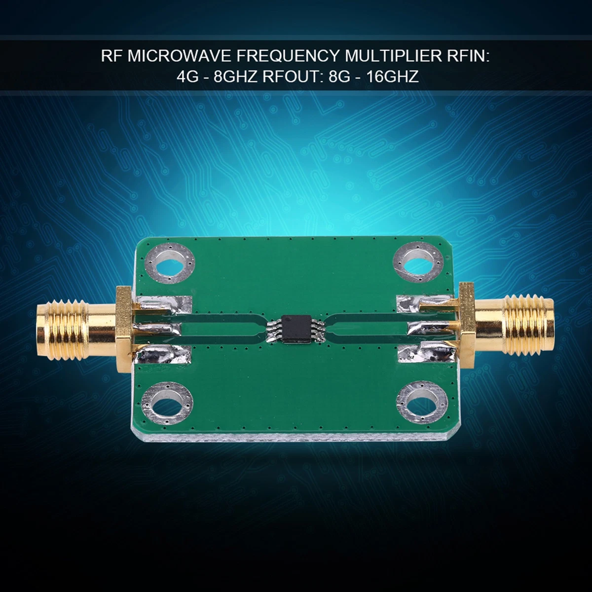 Multiplicador de frecuencia de microondas RF aleta: 4G - 8GHz salida: 8G - 16GHz CHU