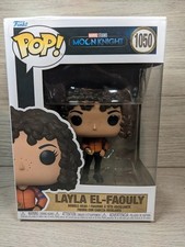 Figura Juguete Funko Pop Marvel Caballero Luna Layla El-Faouly Nº 1050