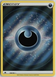 Darkness Energy (Texture Full Art) 158/159 Crown Zenith