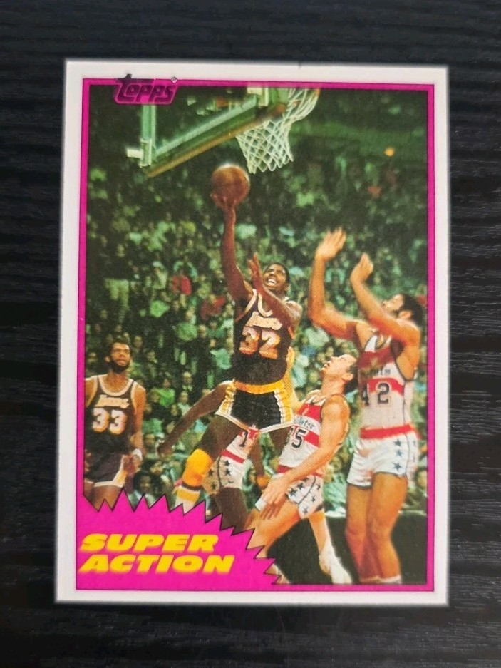 1981 Topps West #109 Magic Johnson