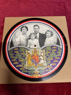 78Rpm, Royal, John Gielgud 'God save The King / Richard III' HMV Picture Disc