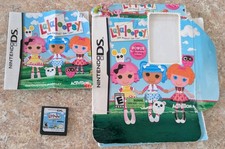 Lalaloopsy Nintendo DS, 2011, instructions,box,game