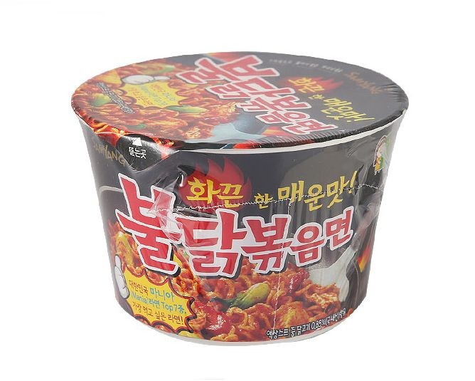 Coreano Hot Spicy Noodle SAMYANG BULDAKBOKEUM "GRAN TAMAÑO" Taza Ramen...