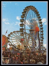Ansichtskarte München / Oktoberfest / beim Riesenrad