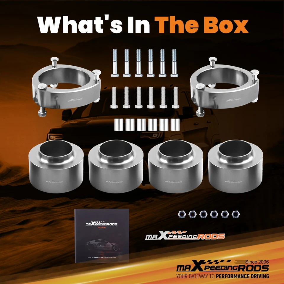 Kit de elevación delantera y trasera de 2"" espaciador de bobina apto para Suzuki Vitara 1999-2005 Foto 3 de 4