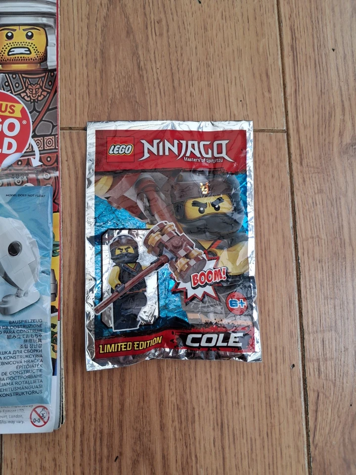 Lego Explorer Magazine issue 32 11974 Polar Bear Building Toy & Ninjago Cole - Image 3 of 4