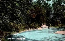 Postcard Hudson NY New York Spook Rock undivided back UNP