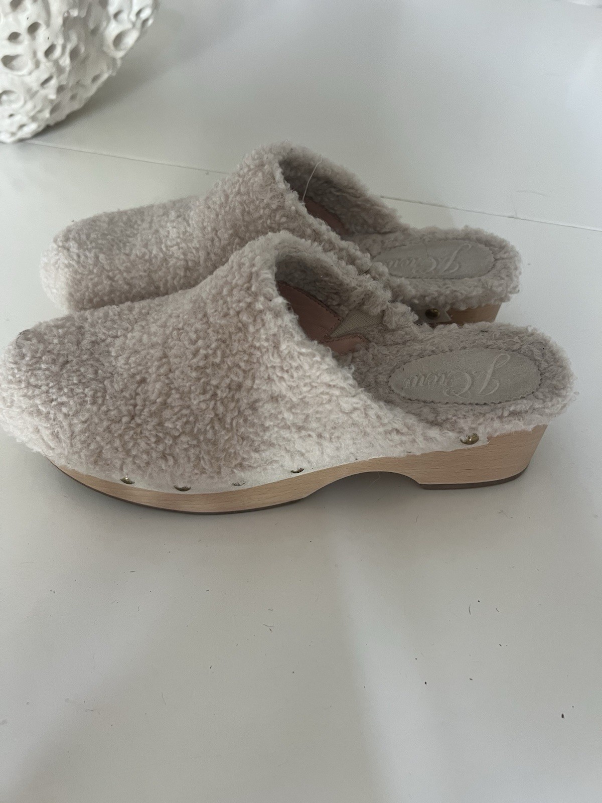 JCrew Shearling Clogs - image 4