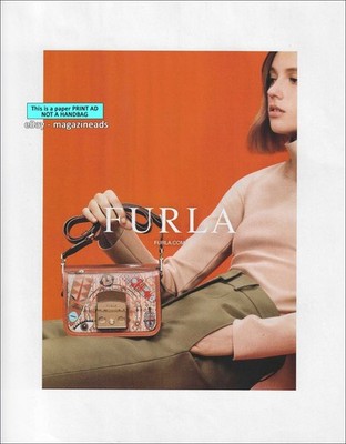 FURLA 3-Page PRINT AD Spring 2017 MALI KOOPMAN woman's ankles feet in flats