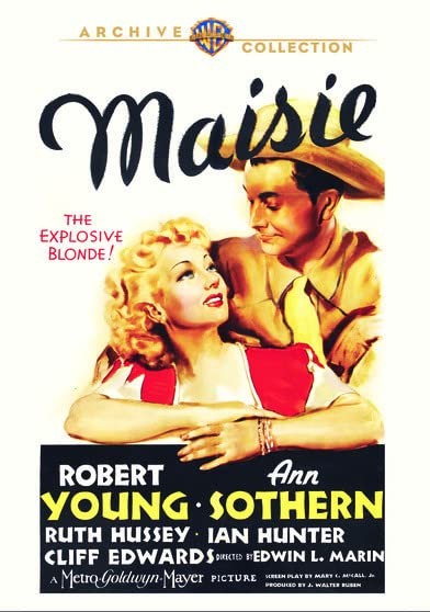 Maisie (DVD) John Hubbard Minor Watson Richard Carle Ruth Hussey Art Mix