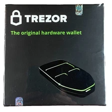 SEALED Trezor Model One Hardware Wallet Black Brand New