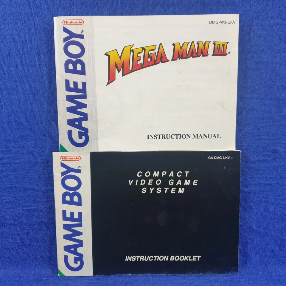 Game Boy MEGA MAN III 3 en caja y completo GameBoy PAL REGIÓN LIBRE (Funciona en EE. UU.) Foto 3 de 4