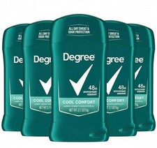 Degree Men Original Antiperspirant Deodorant for Men, Cool Comfort, 5 Pk, 2.7 oz