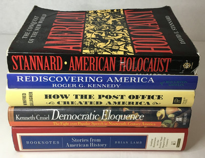 Lot of 5 Nonfic Books - American / United States History - Natives Post Office