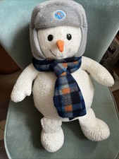 Chilly And Friends Snowman With Hat And Scarf Plush Soft Toy