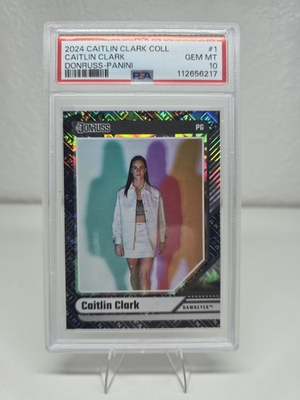 #ad 2024 Panini Caitlin Clark Collection Base Donruss Caitlin Clark #1 RC PSA 10 $265.00