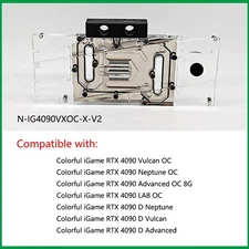 Granzon GPU Water Block For iGame RTX 4090 Vulcan OC N-IG4090VXOC-X-V2