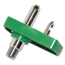 MEDSOURCE MS-28410 Chemetron Adapter,Aluminum,2 1/2" L 23YF46