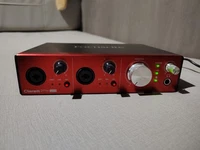 Focusrite Clarett 2Pre USB Audio Interface – Tested – NO POWER SUPPLY