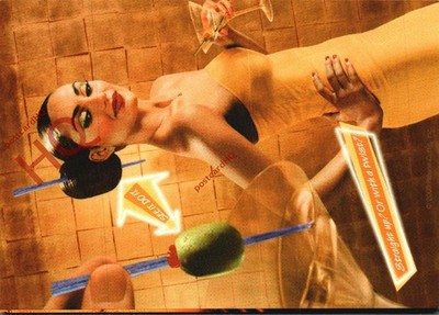 Ansichtskarte: - Werbung, Salon Selectives, festhalten Styling einfrieren