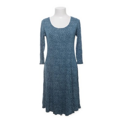 Julia Wang, Kleid, Größe: L, ART.3005 -3/4, Blau/Weiß, Elasthan/Viskose -coZ
