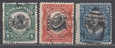 Canal De Panama Courrier Yvert 50/51A Utilisé. 3 Valeurs