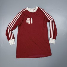 Adidas West Germany Jersey Long Sleeve Sz M Medium Red 