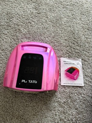 No Charger Purtato Rechargeable 96W UV LED Portable Cordless UV Light for Nail