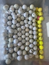 230 Assorted Brands Mix Golf Balls. 204 Whites And 26 Colored In Great Shape